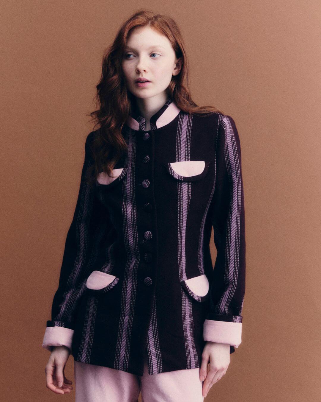 Chaqueta Goa pink stripes