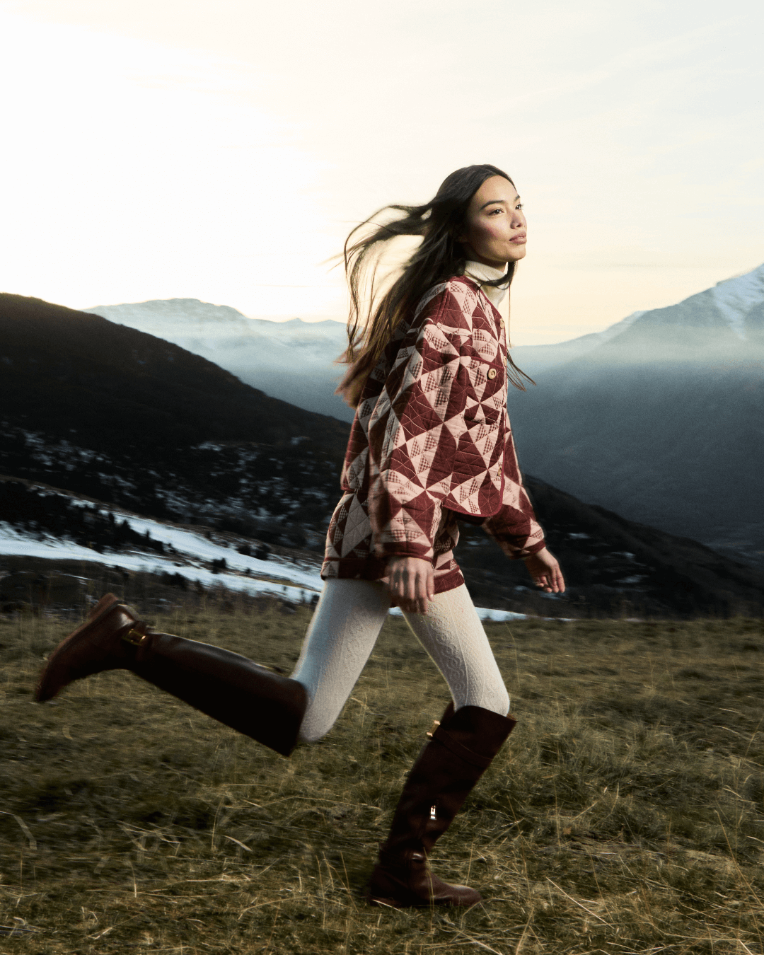 Chaqueta Canela Quilt Red