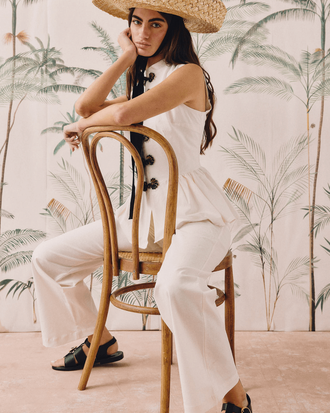 Pants Punky Shanghai White