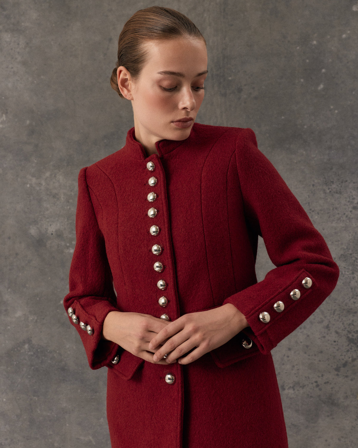 Astoria Burgundy Coat