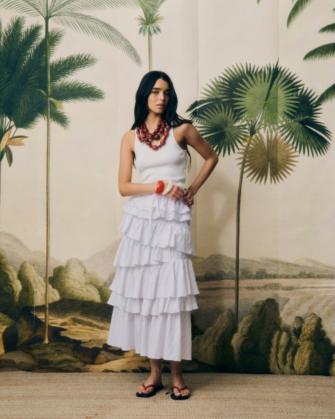 Copacabana Embroidery Skirt