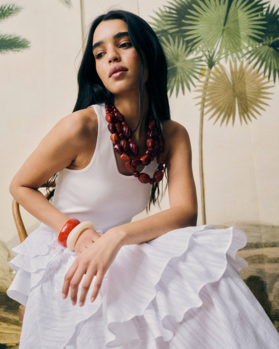 Copacabana Embroidery Skirt