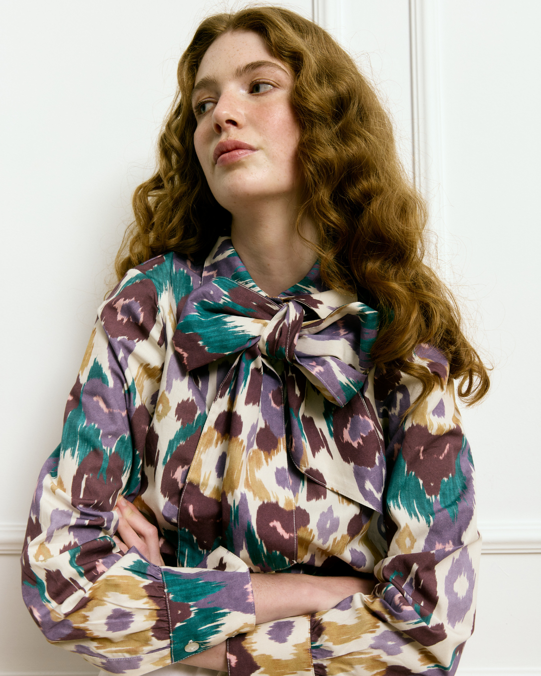 Camisa Candy Ikat Purple