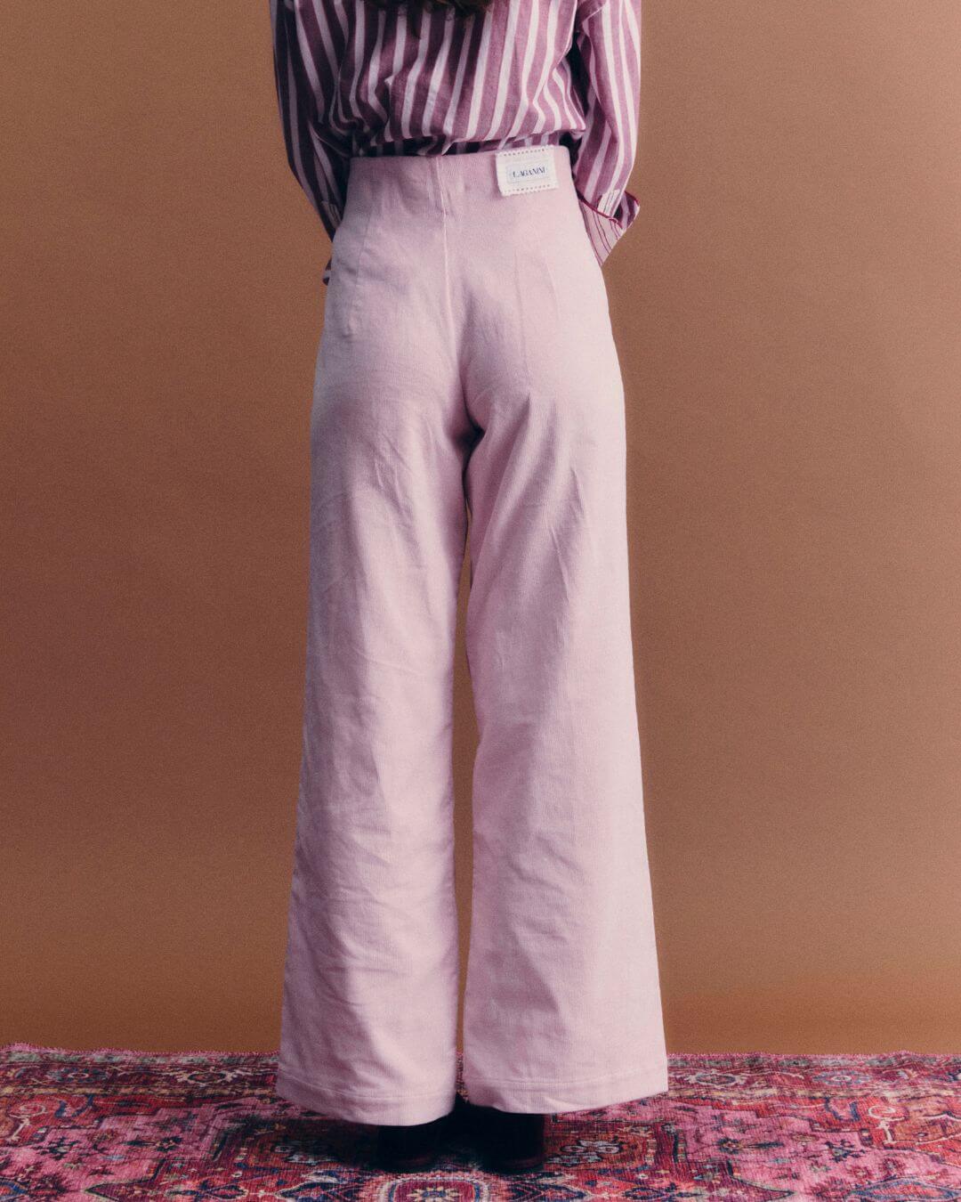 Pants Cookie velveteen pink