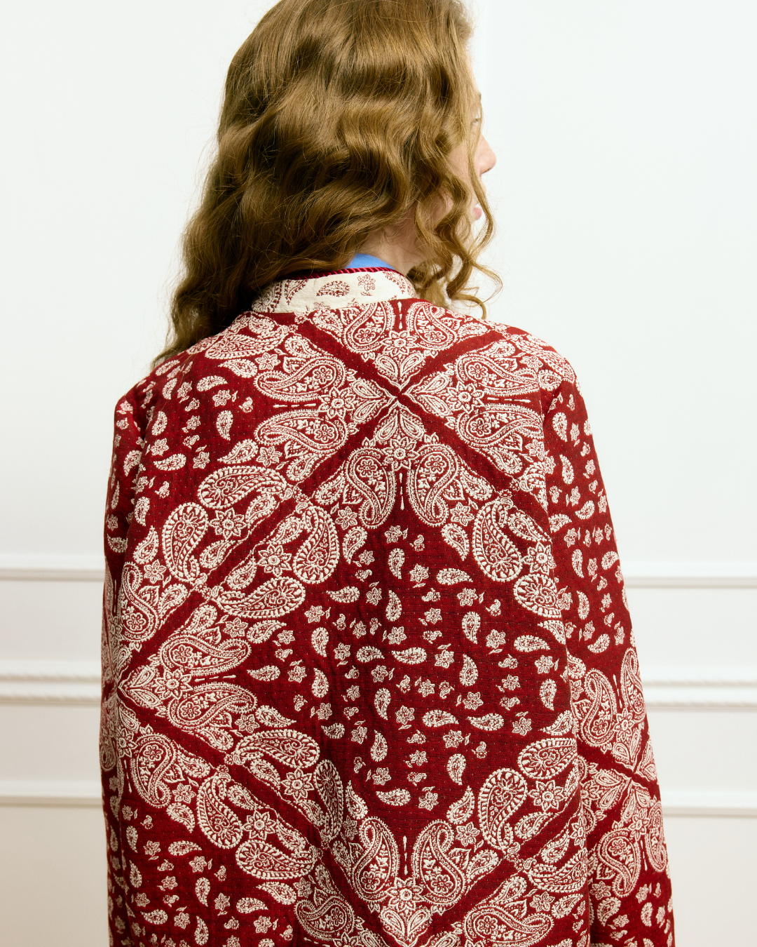 Tang Paisley Red Jacket