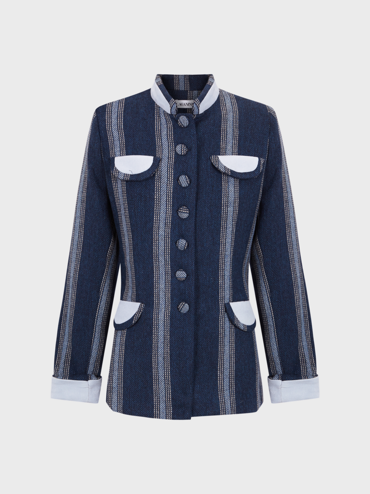 Goa blue stripes Jacket