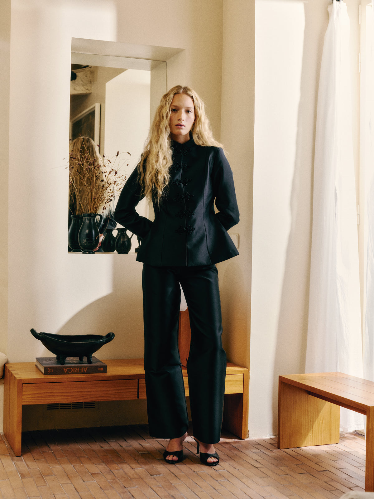 Shanghai Black Pants