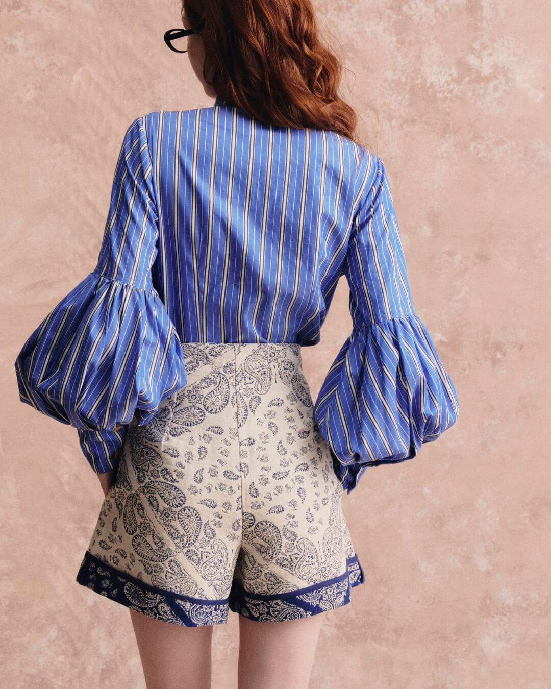 Penny paisley blue Pants