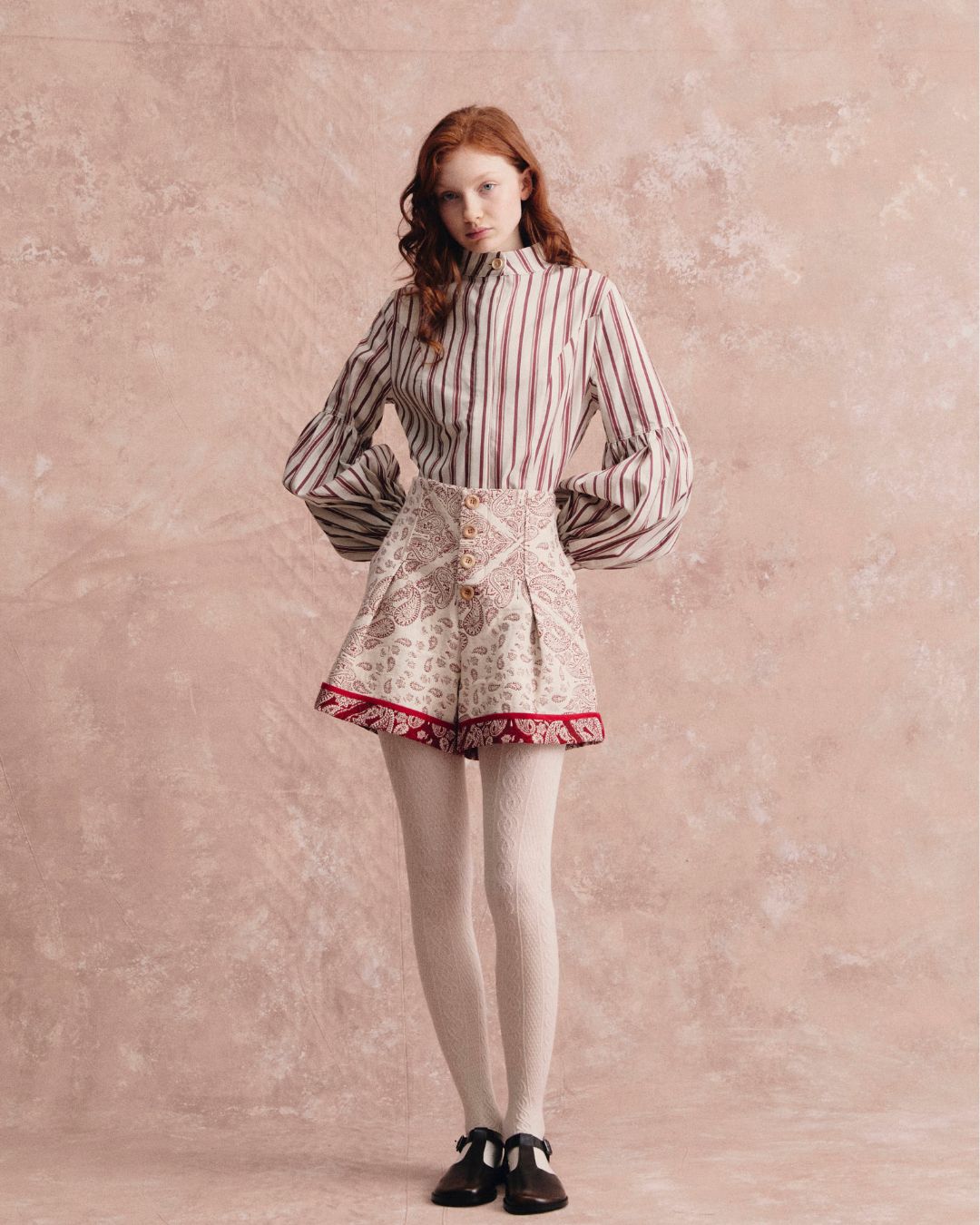 Penny paisley red Pants