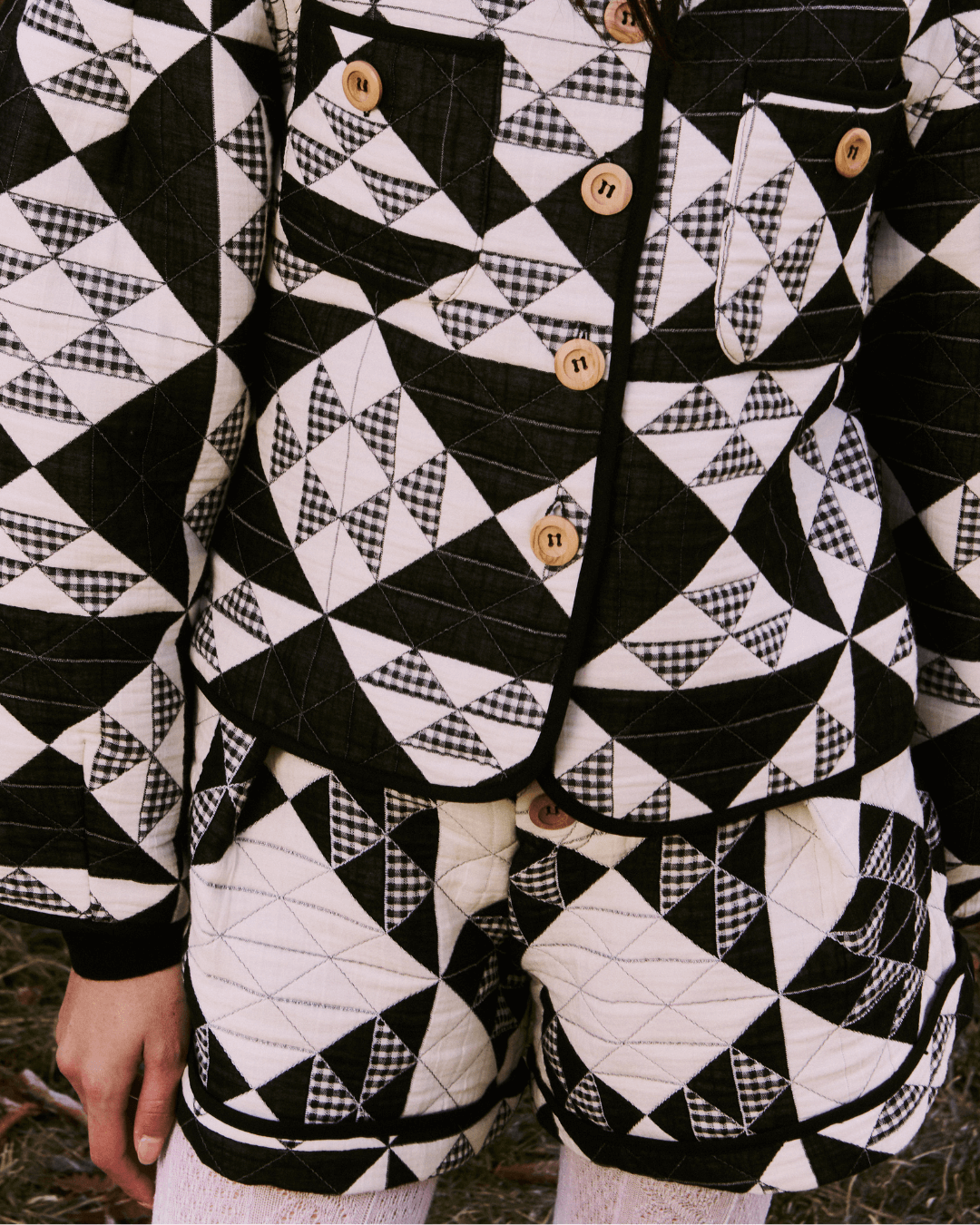 Pants Penny quilt black