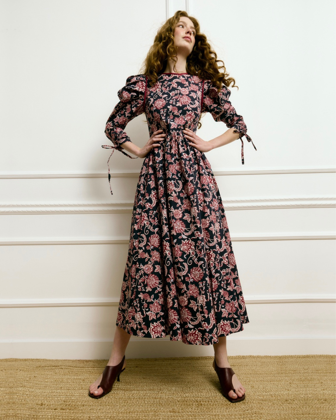 Vestido Peach Norfolk Blue