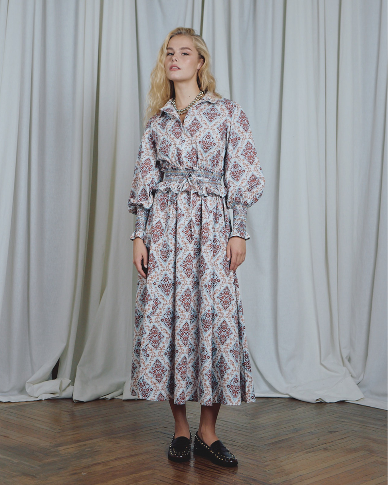 Flirt Embroidery Crumble Dress