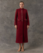 Astoria Burgundy Coat
