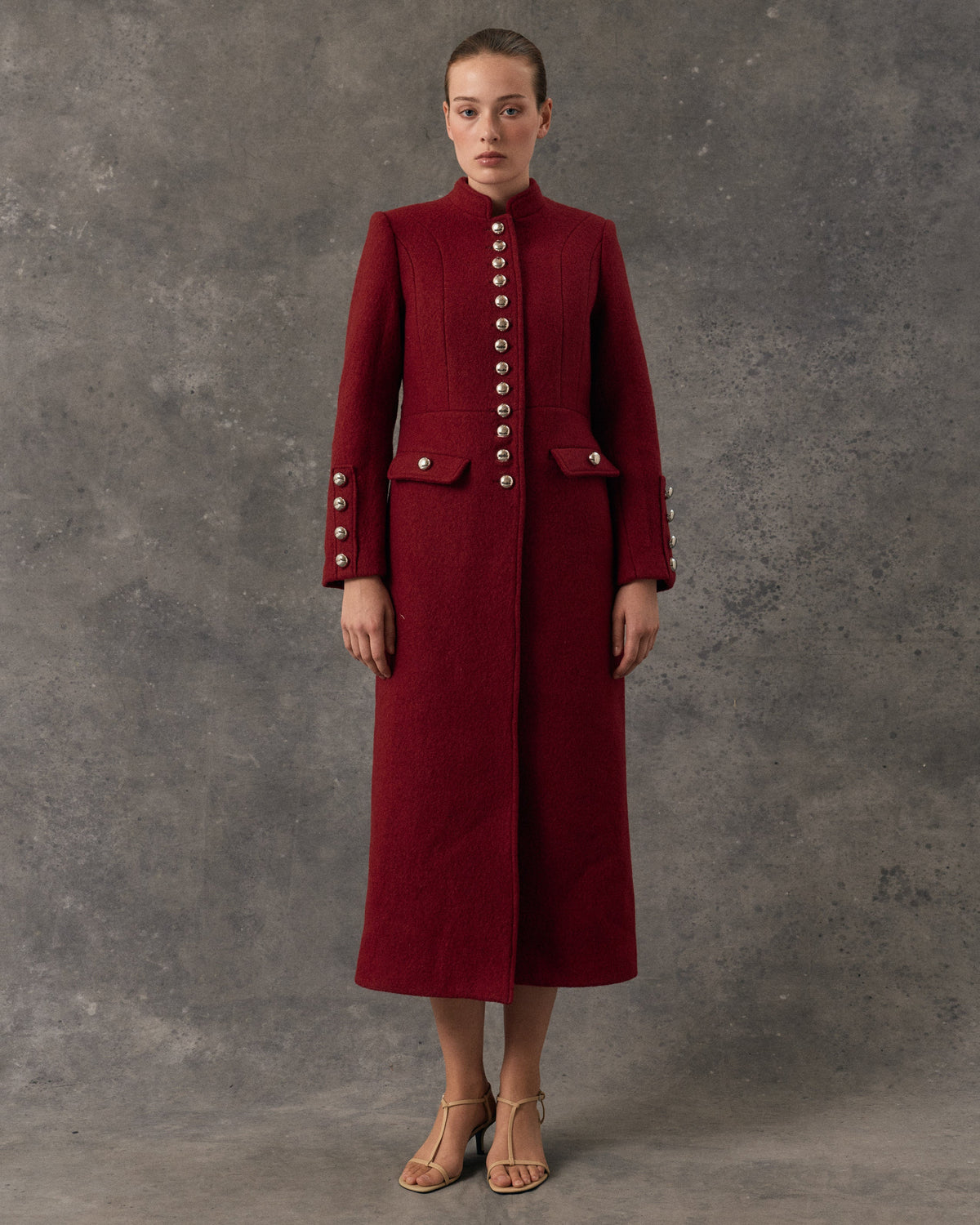Astoria Burgundy Coat