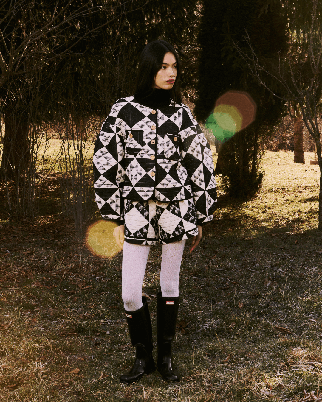 Pants Penny quilt black