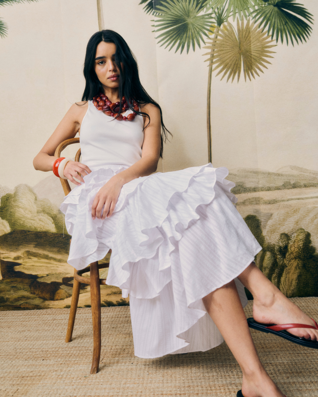 Copacabana Embroidery Skirt