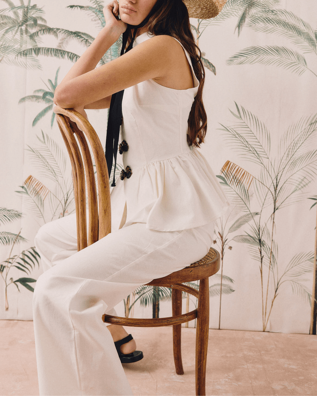 Pants Punky Shanghai White