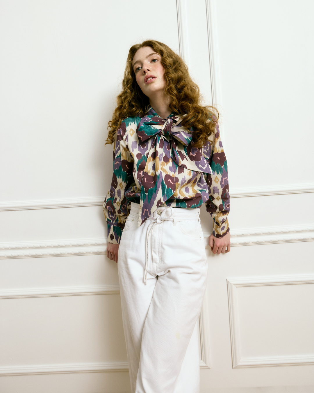 Candy Ikat Purple Shirt
