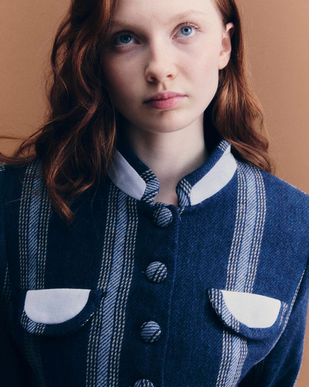 Chaqueta Goa blue stripes