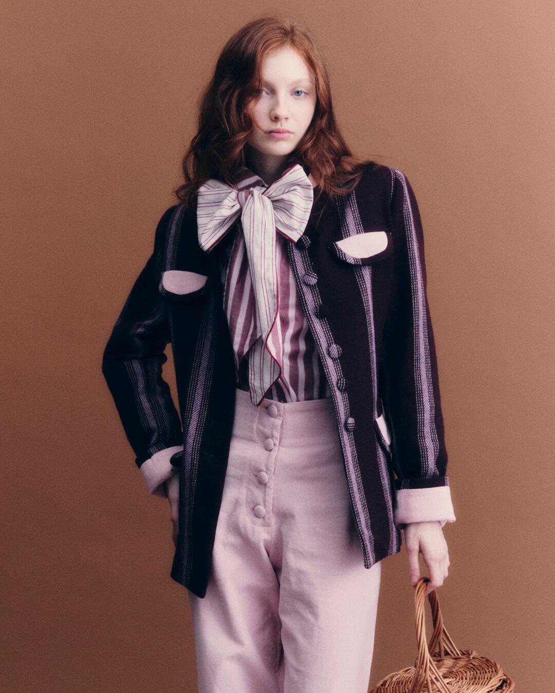 Chaqueta Goa pink stripes