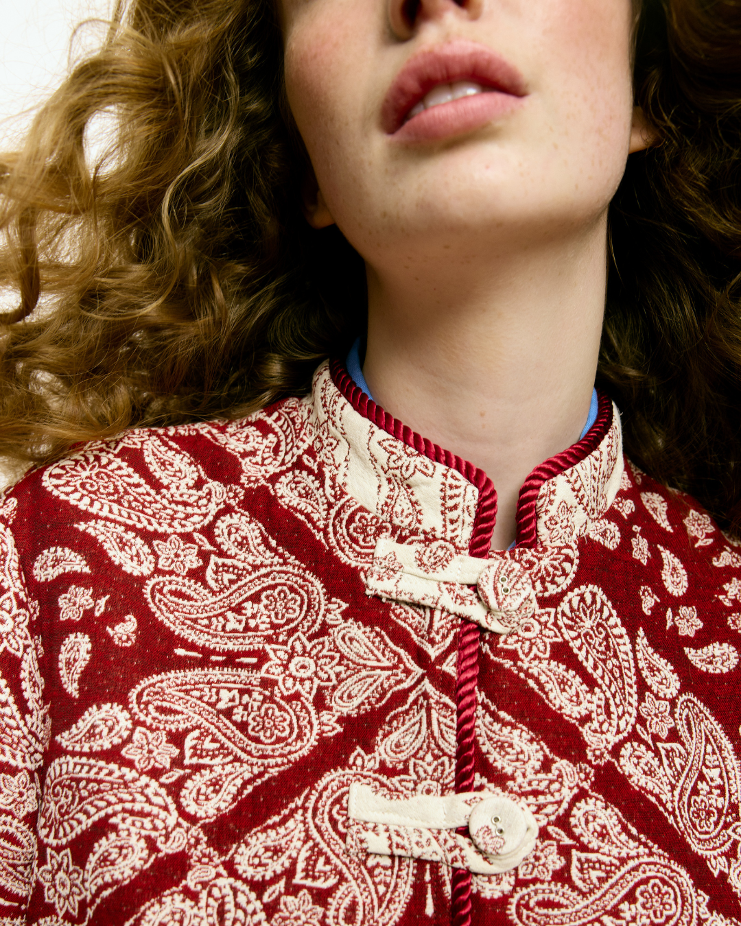 Tang Paisley Red Jacket