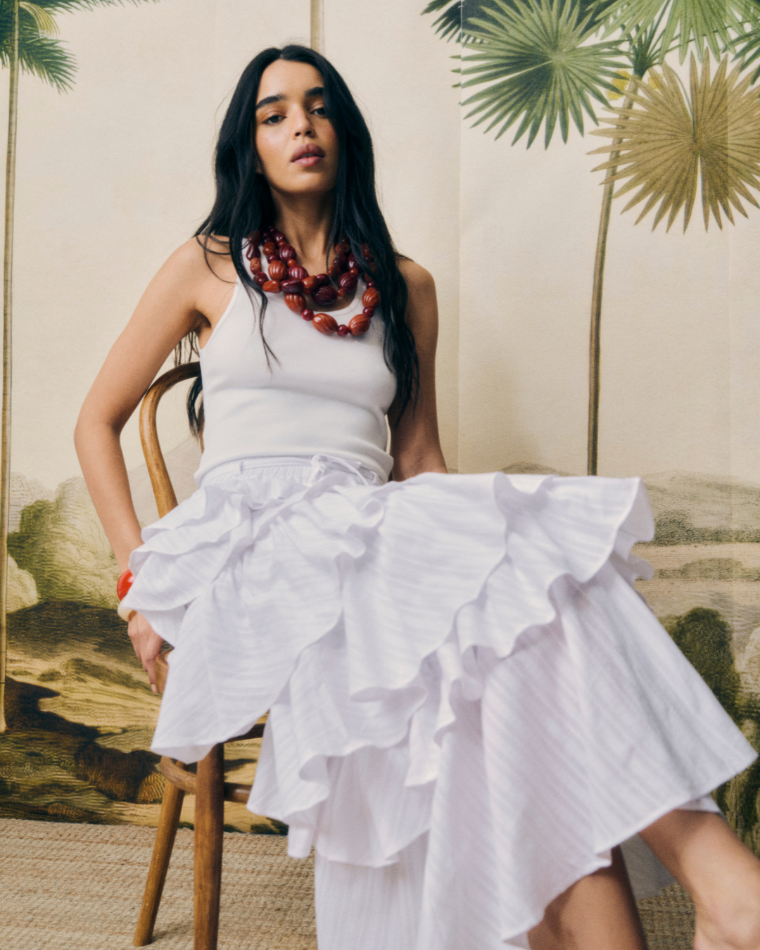 Copacabana Embroidery Skirt