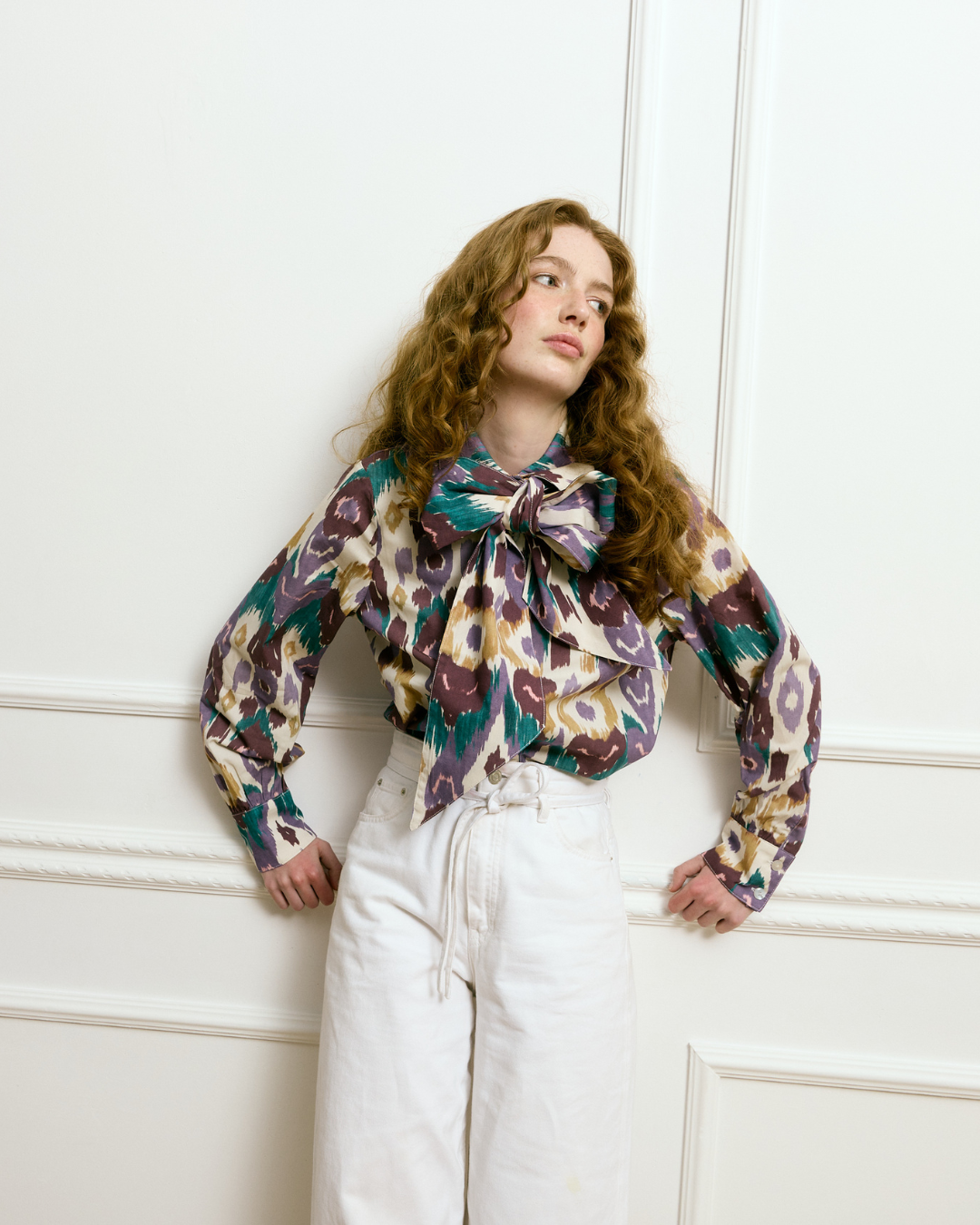 Candy Ikat Purple Shirt