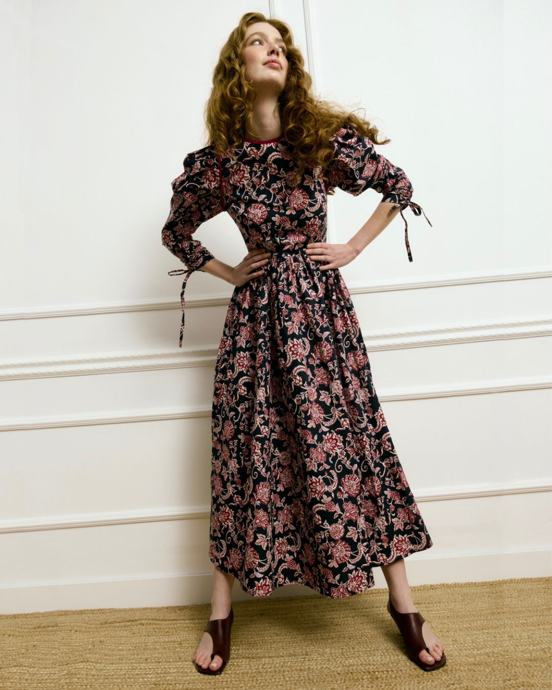 Vestido Peach Norfolk Blue