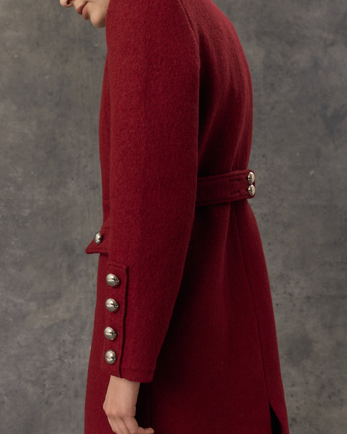Astoria Burgundy Coat