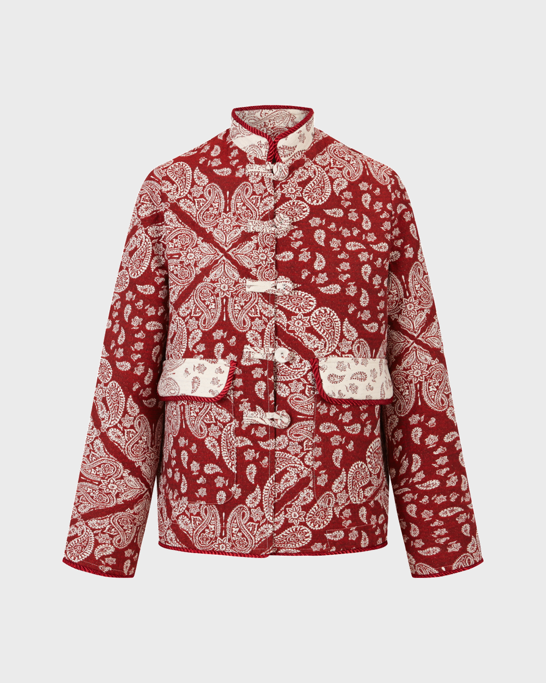 Tang Paisley Red Jacket