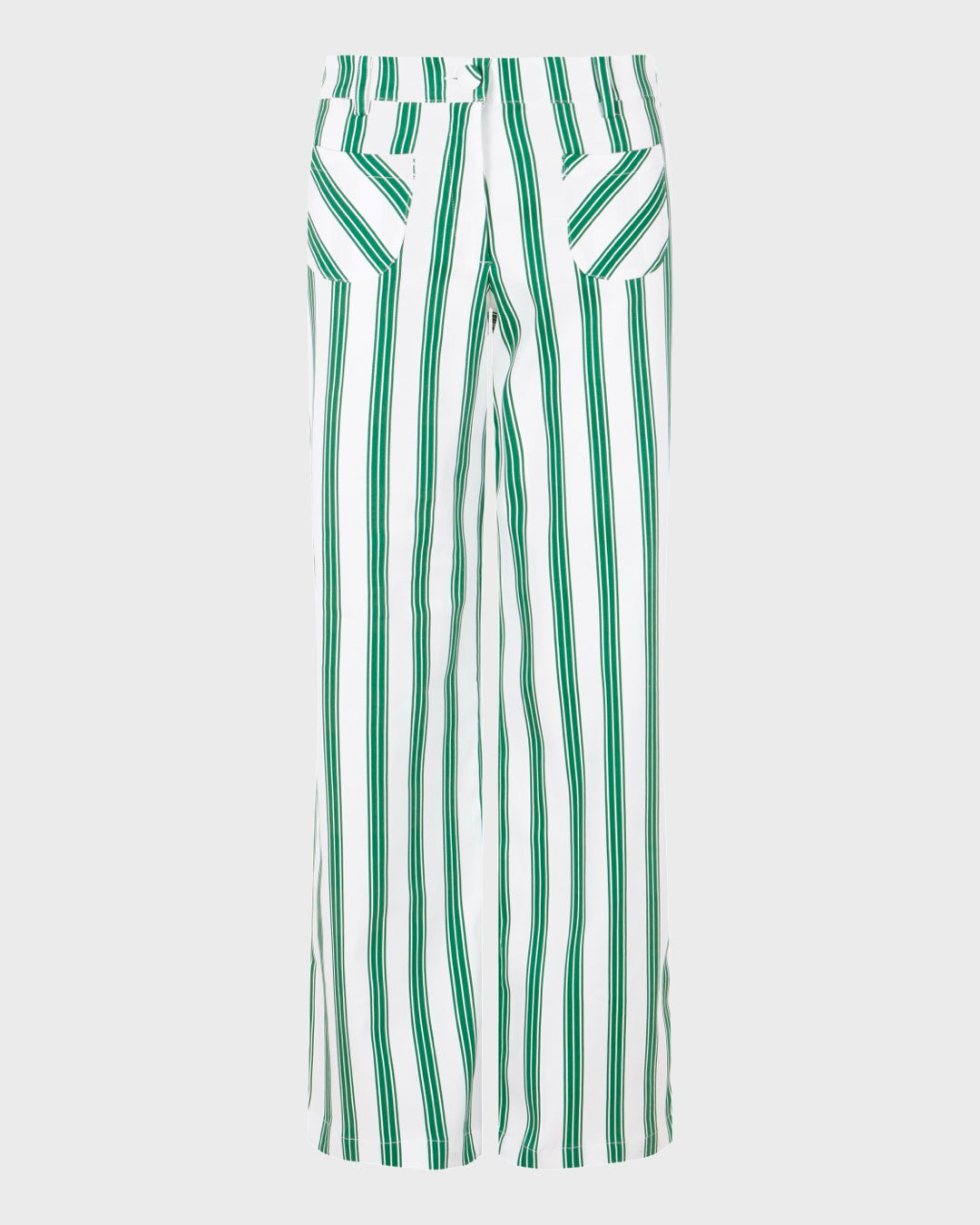 Punky Green Stripes Pants