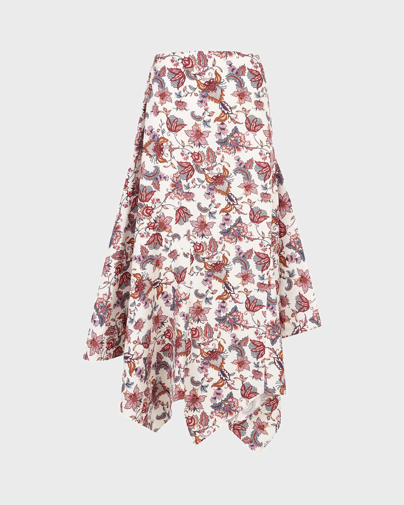 Devon Melaza Beige Skirt