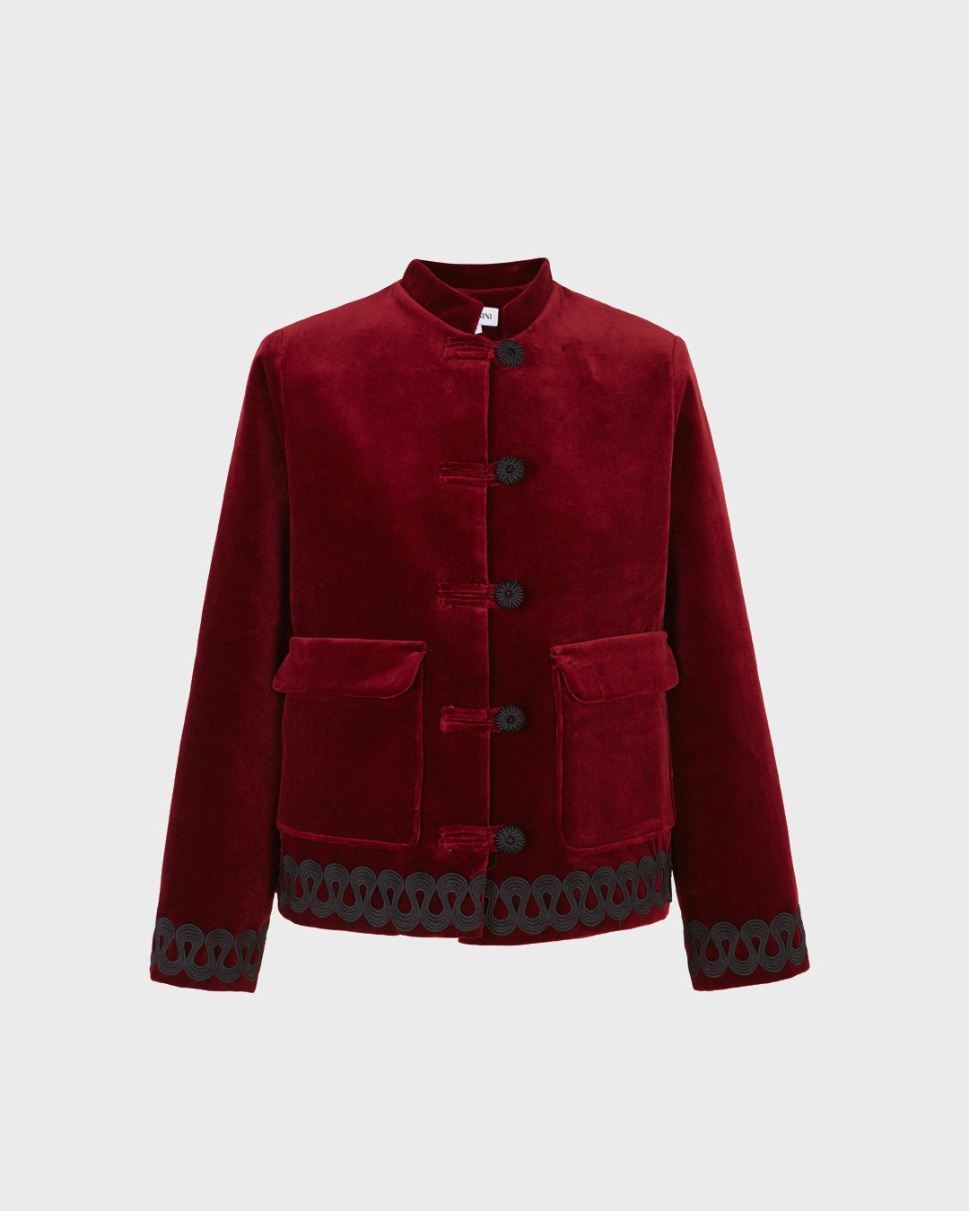 Tang Velveteen Wine Jacket