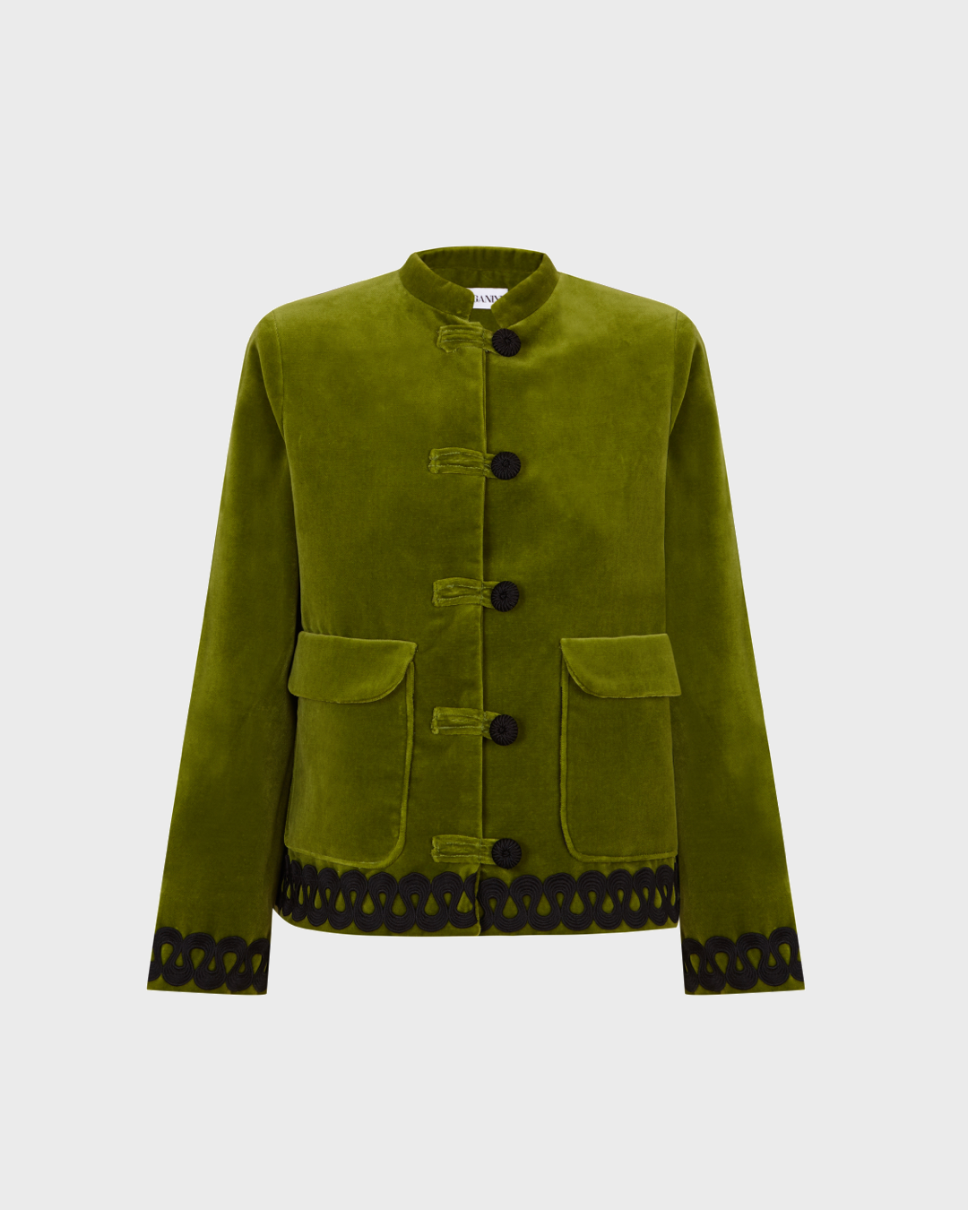 Tang Velveteen Pistachio Jacket