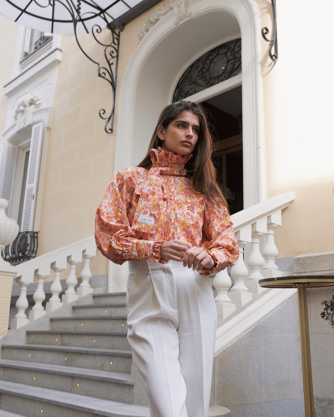 Camisa Poppy 70´s flowers