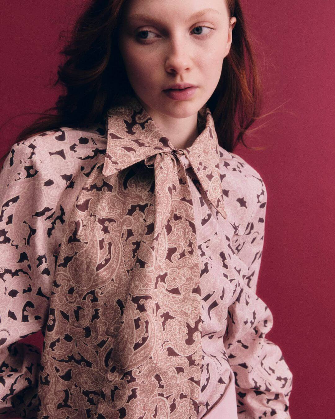 Camisa Candy paisley pink