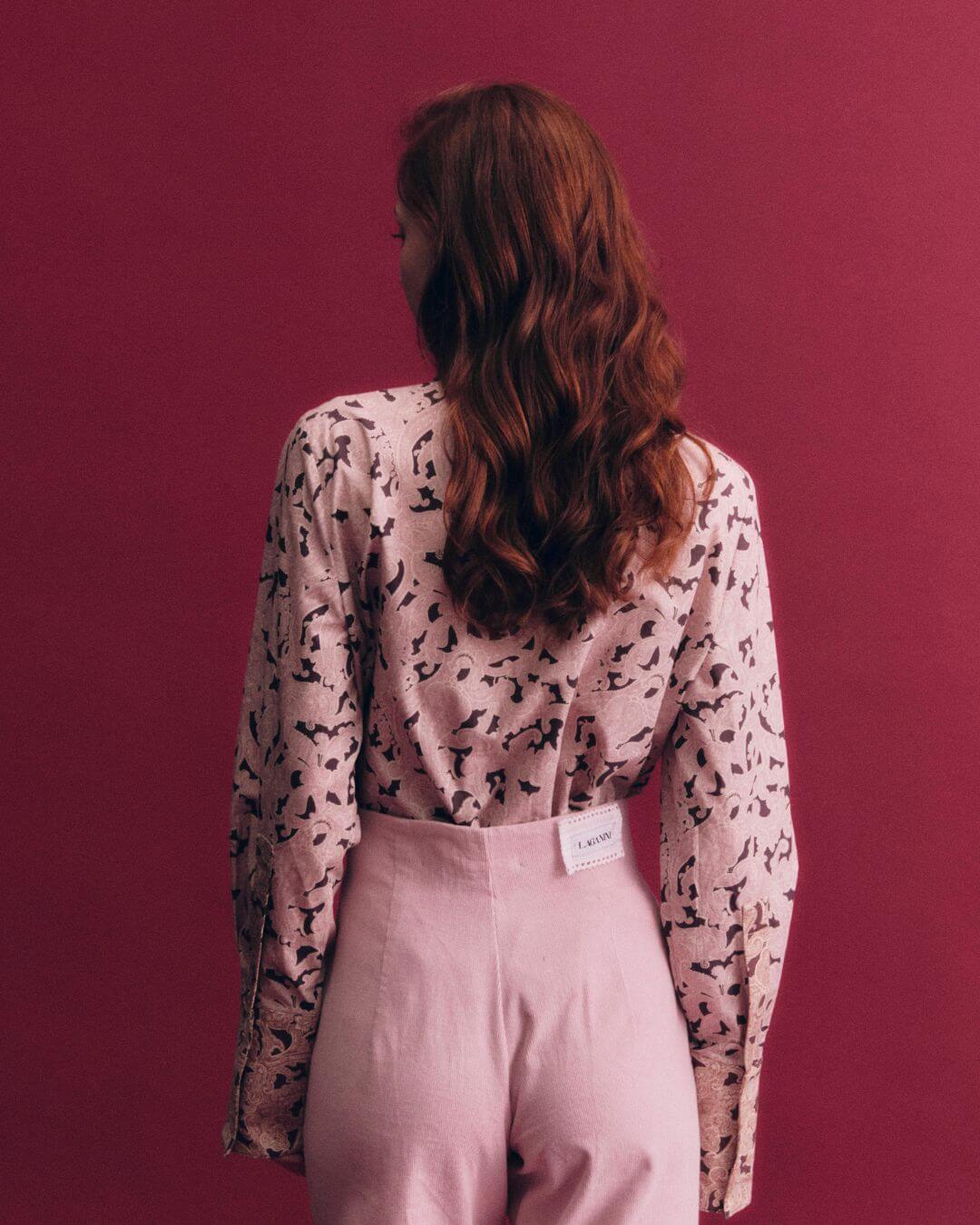 Camisa Candy paisley pink