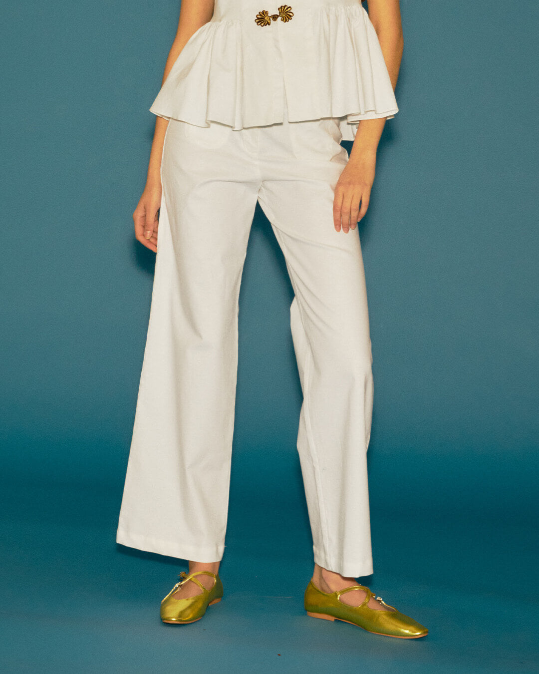 Pants Punky Shanghai White