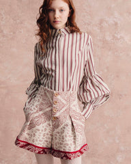 Pants Penny paisley red