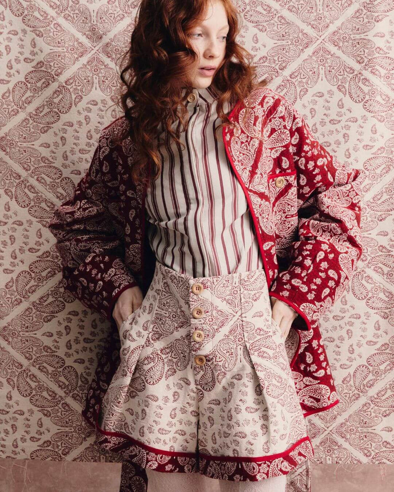 Penny paisley red Pants