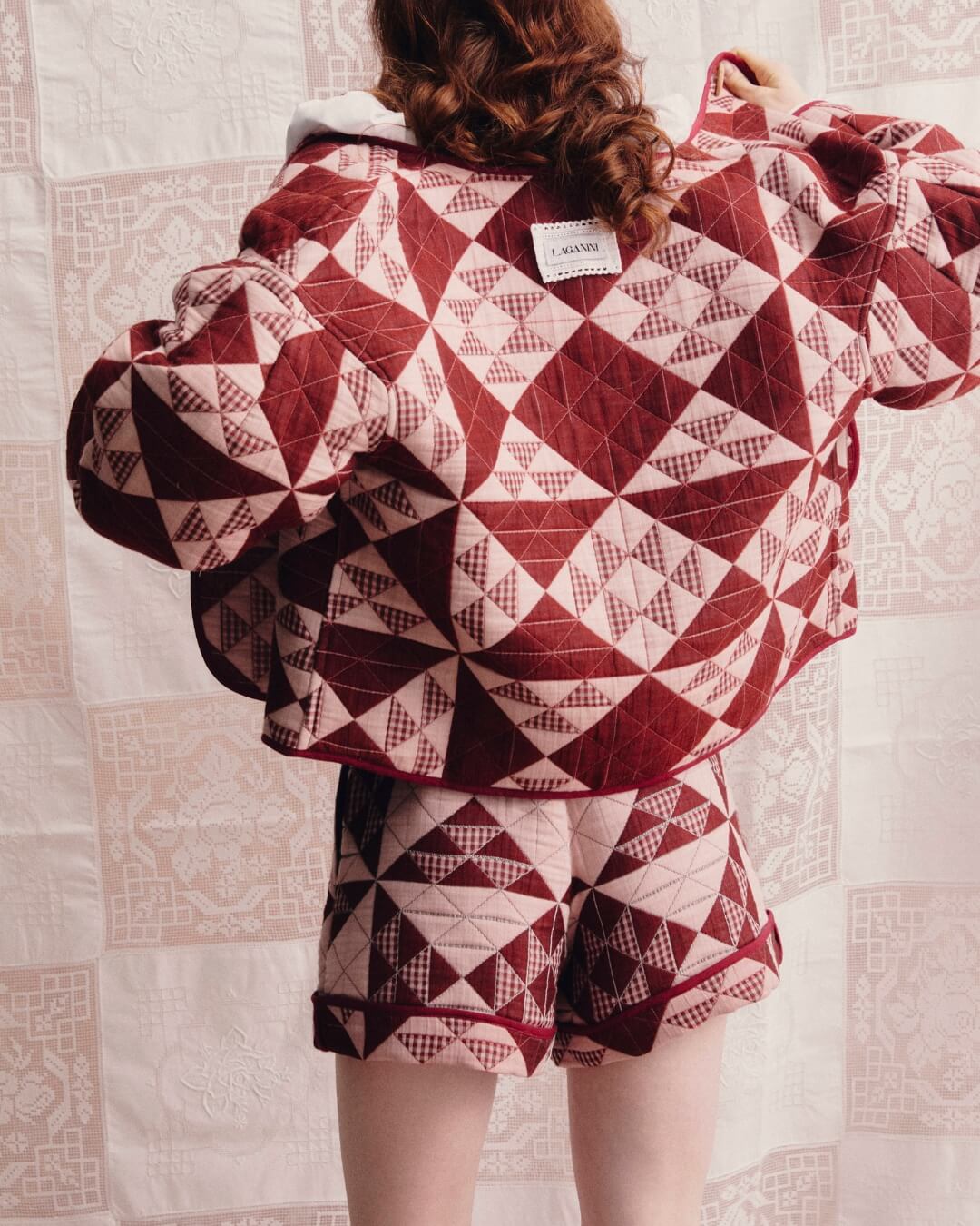 Pants Penny quilt red