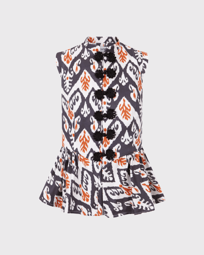 Shanghai Ethnic Citrics Vest