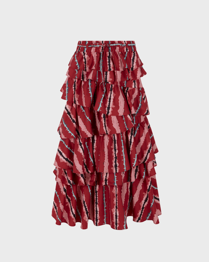 PRE ORDER - Copacabana Red Skirt
