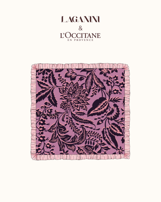 Pañoleta Brisa Pink x L´occitane