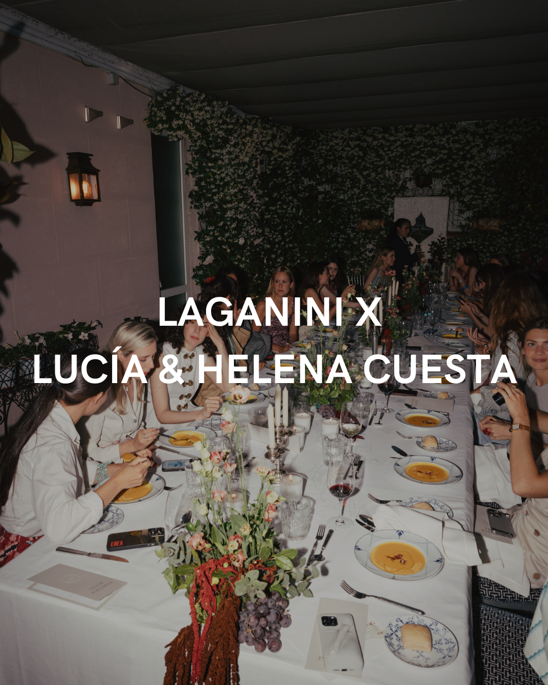 Laganini x Lucía cuesta y Helena cuesta
