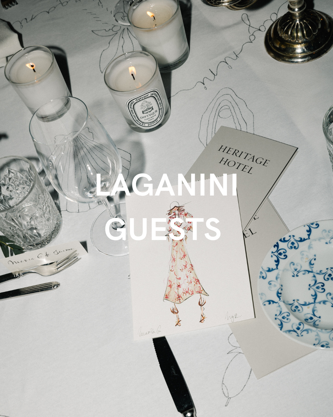 LAGANINI GUESTS AT LAGANINI DINNER IN MADRID